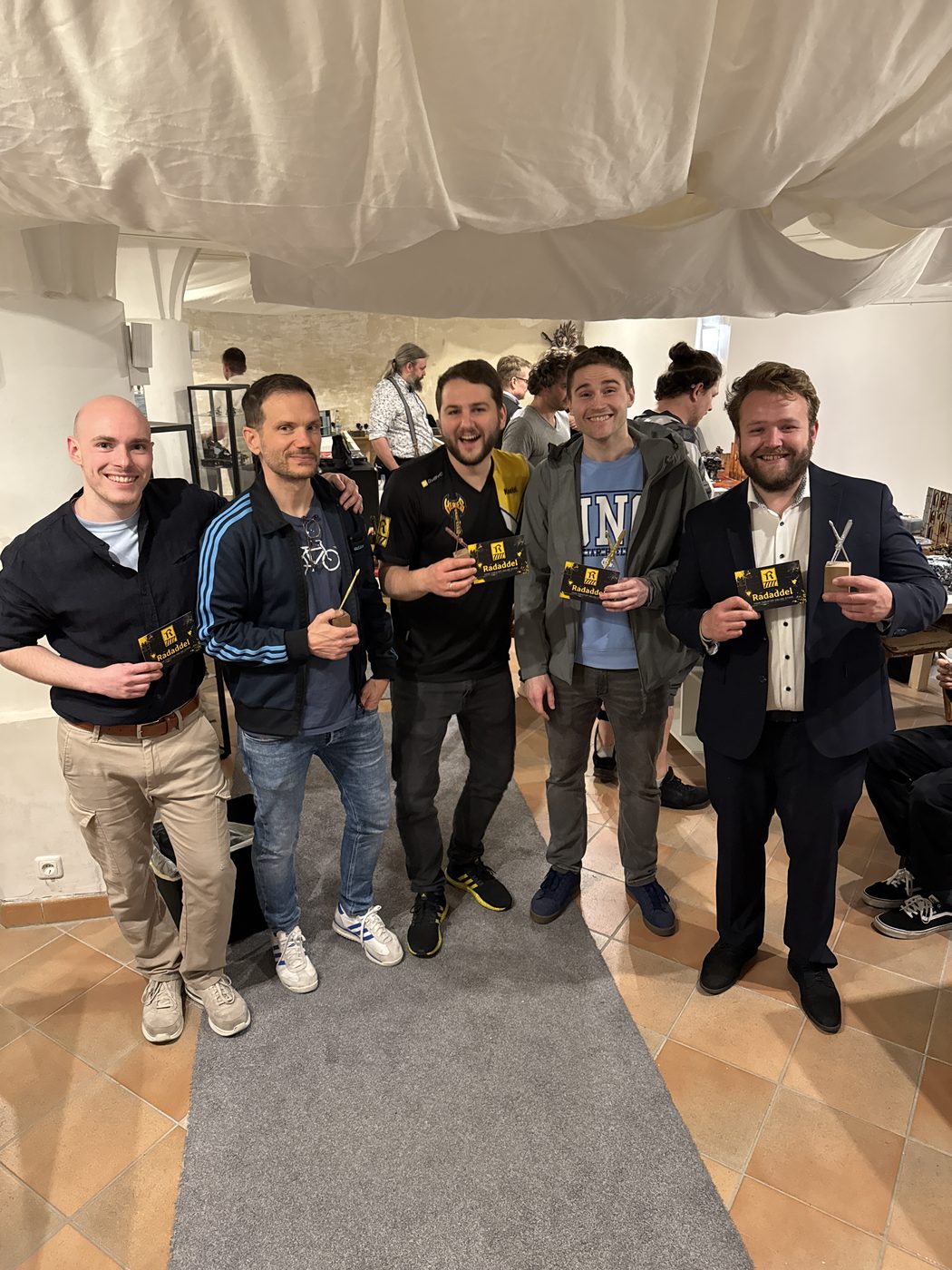 Members at the gaming table at Legio Intermeratus in Augsburg