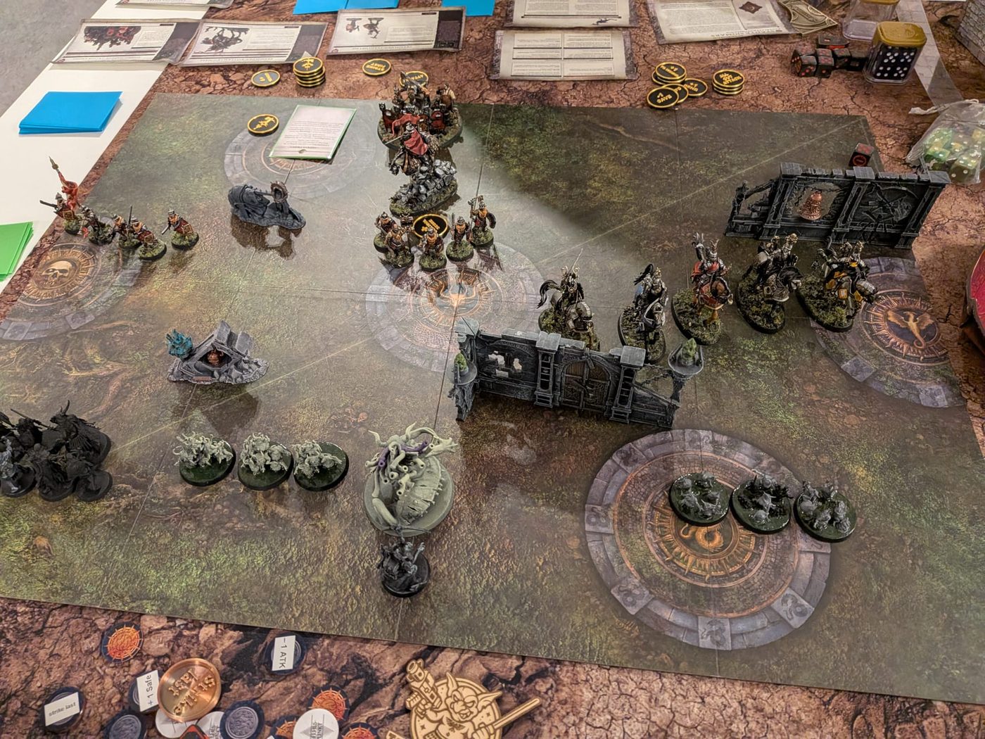 Age of Sigmar Spearhead Partie bei Legio Intermeratus in Augsburg